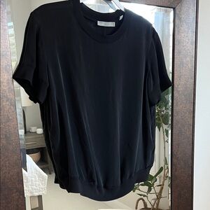 Vince Black Short Sleeve Tee